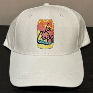 La Croix White Baseball Hat